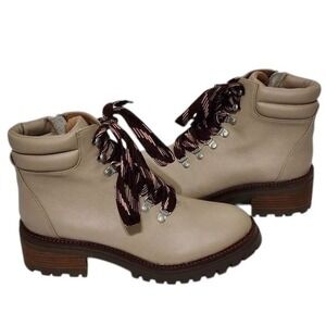 GENTLE Souls Signature Brenna‎ Brooklyn Lace-Up lug sole boots size 10 new!!!